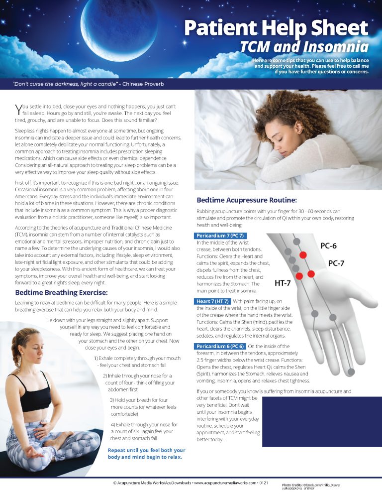 helpsheet_TCM_insomnia