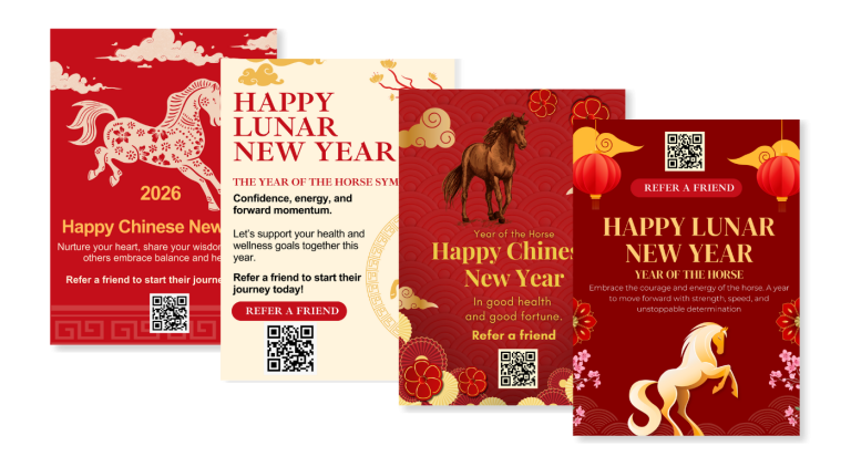 Chinese New Year 2026 - Clinic Flyer - ProdShot
