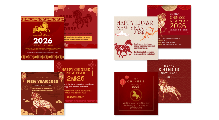 Chinese New Year 2026 - Social Media Memes - ProdShot